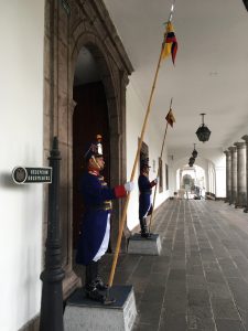 Guards at the Presidents Palace